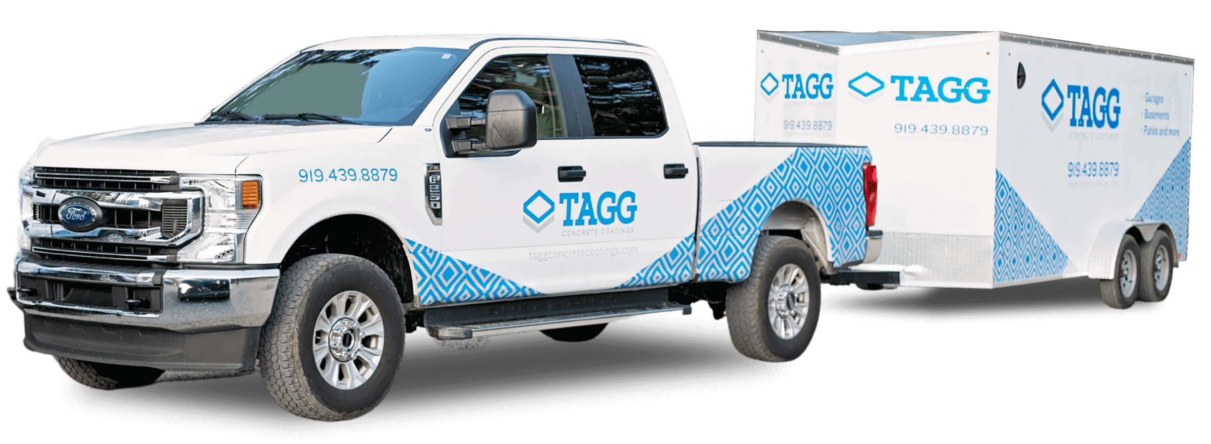 TAGG Concrete Coatings Van