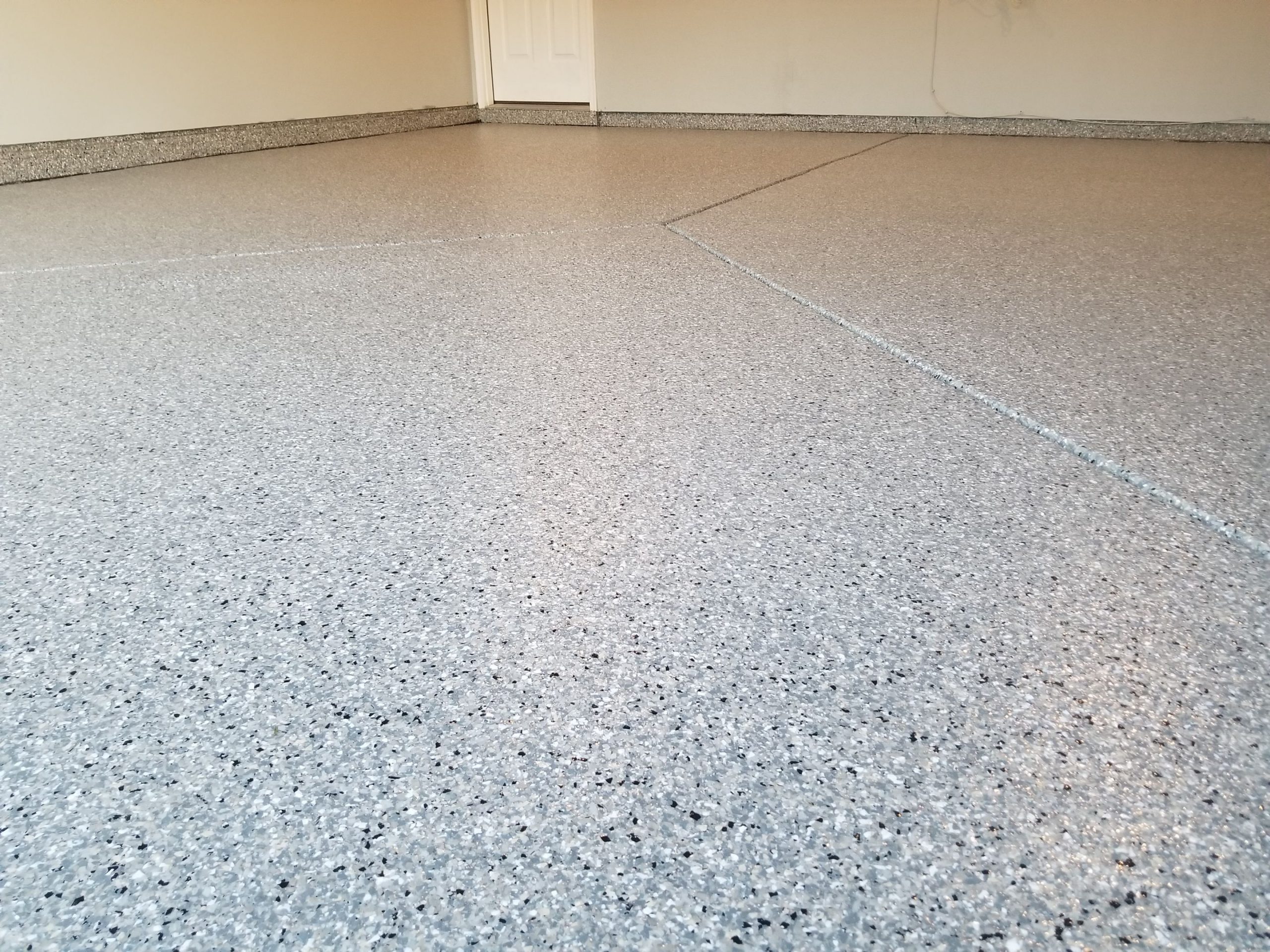 Are coated garage floor surfaces created to be non-slip?